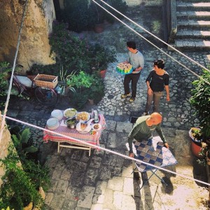 Pranzo del vicinato
